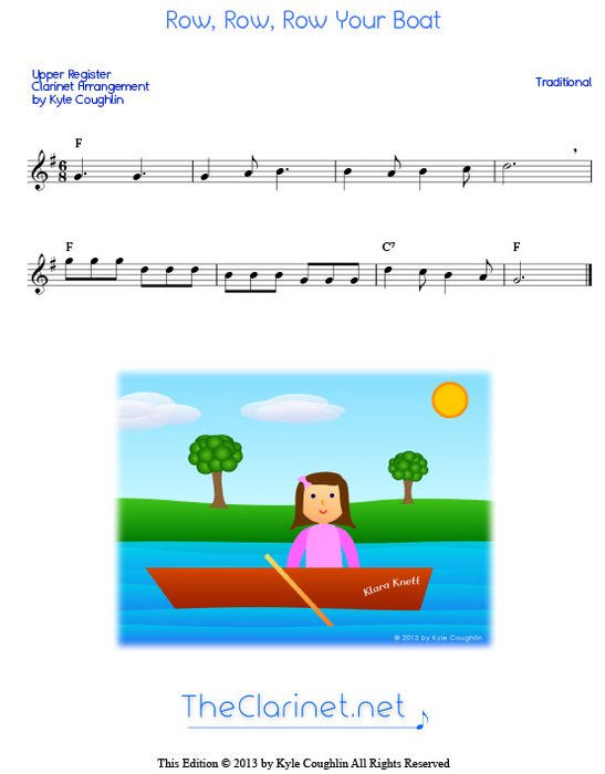 Row Your Boat Sheet Music