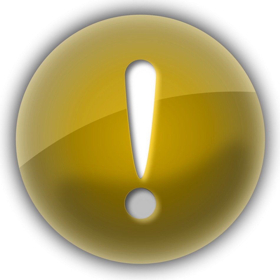 Alert Icon as picture for clipart