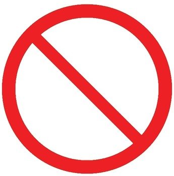 No Symbol Clip Art N8