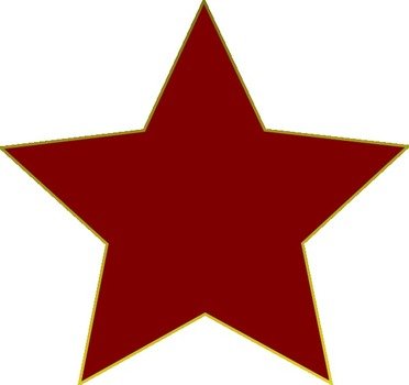 Red Star Clip Art N68