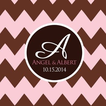Pink Chevron Clip Art N6