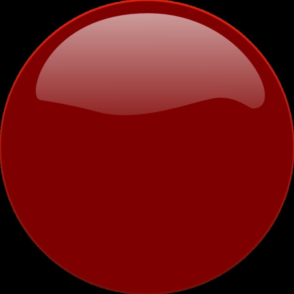Red Button Clip Art N14