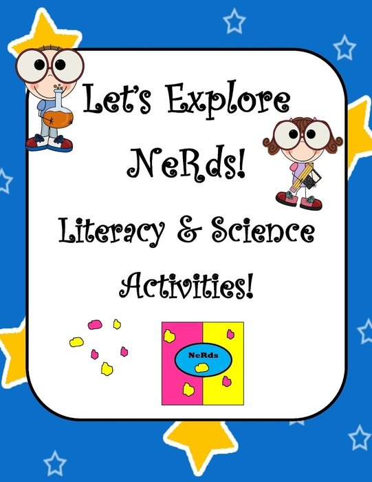 list for literacy and science activities