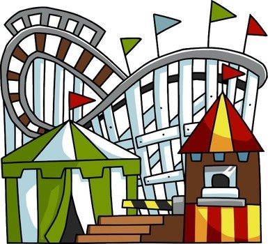 Roller Coaster Clip Art N72