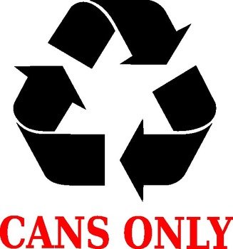 Aluminum Can Recycling Clip Art N4
