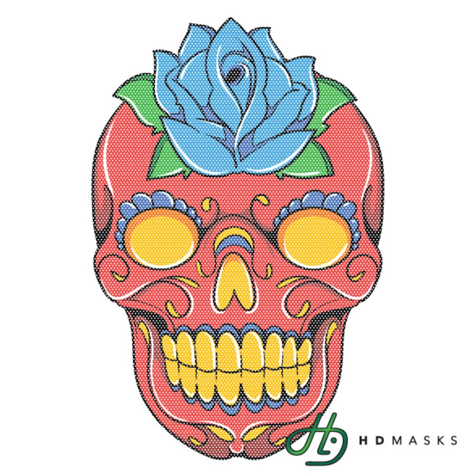 Candy Skull Mask