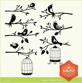 Cute Bird Clip Art N25