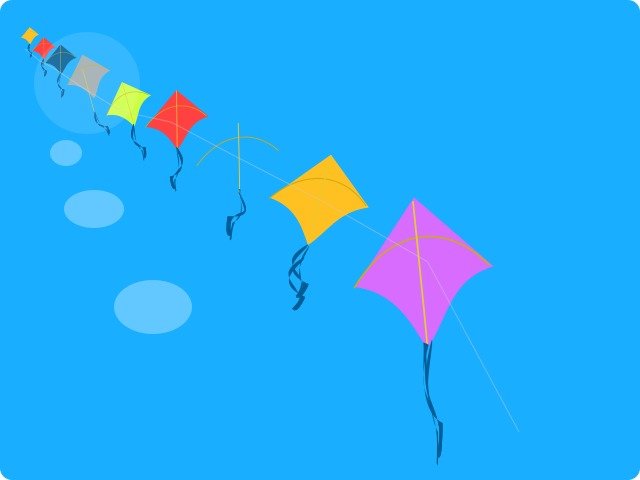 Kite Clip Art N111