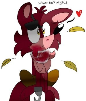 Realistic Foxy X Chica By ForTheLoveOfDoof