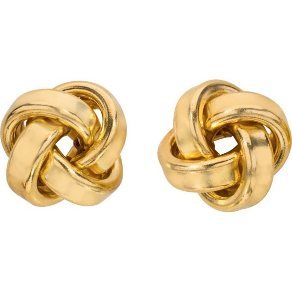 Diamond Love Knot Earrings