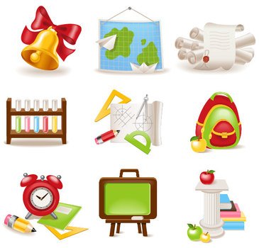 Cartoon School Supplies N5