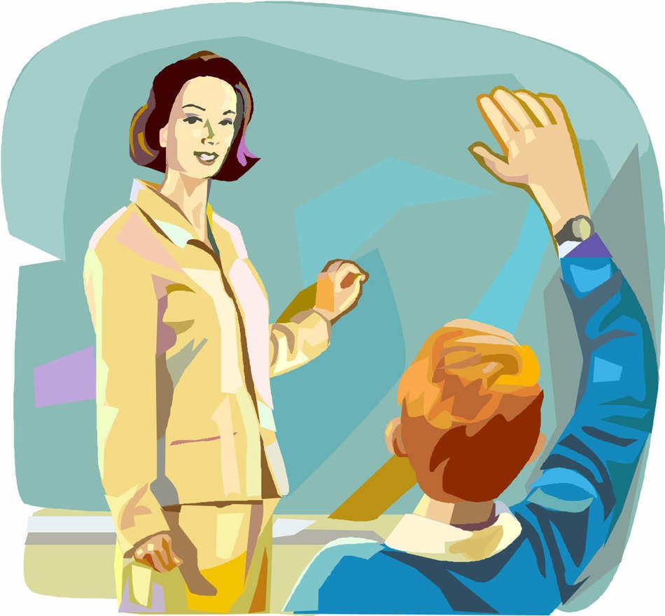 picture of teacher with student in lesson