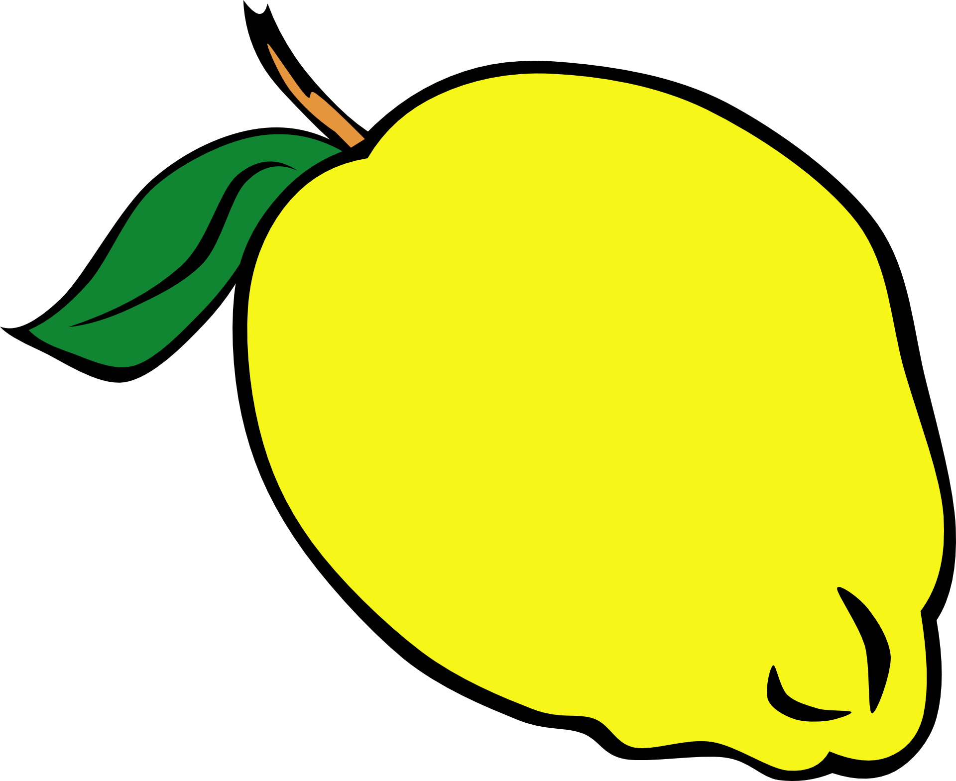 Lemon yellow citrus free image download