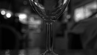 black and white glass