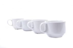 white porcelain cups
