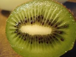 healthy nutrition kiwi fruit macro