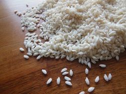 healthy white rice