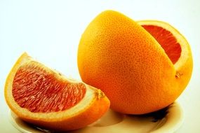 definition orange fruit