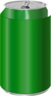 soda drink beverage green can