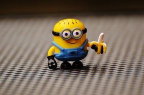 minion with banana