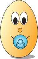Picture of egg baby