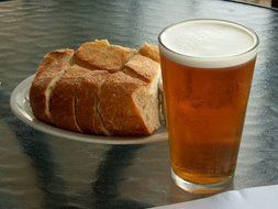 beer and bread