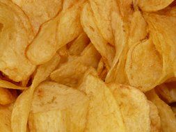 potato chips, unhealthy food