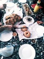 breakfast with pastries