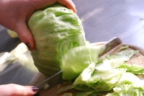 chopped green salad