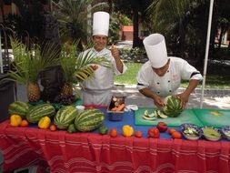 chefs at the resort