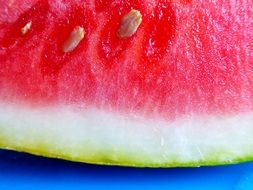 juicy hunk of watermelon