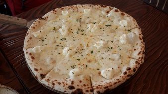 pizza with cheese