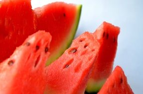 juicy watermelon slices