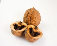 walnut and its halves