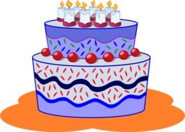 Birthday cake clipart