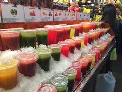 smoothie market, spain, barcelona