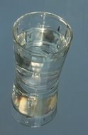 water in a glass
