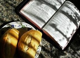 bible and food