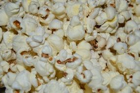 sweet popcorn as a snack