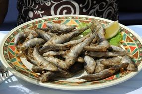 sardines plate