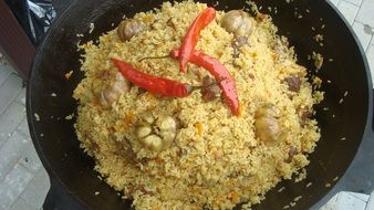 pilaf food