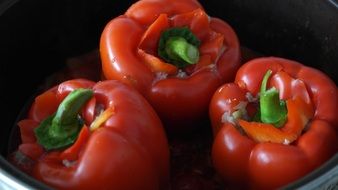 roasted sweet peppers