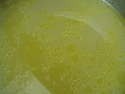 broth in a pan