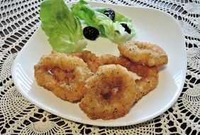 calamari squid roasted