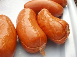big sausages