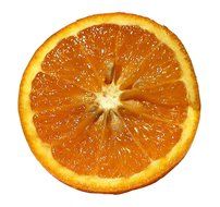 orange citrus fruit cut