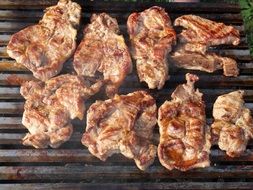 grill meat