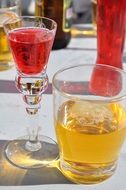 drink shot and beer