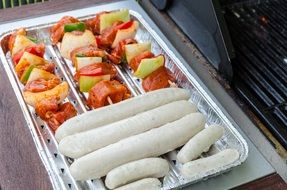 photo of the barbecue meat