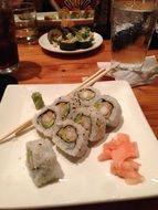sushi roll food